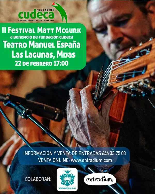 II Festival Matt McGurk – A Tribute to a Legend Imagen del cartel del evento