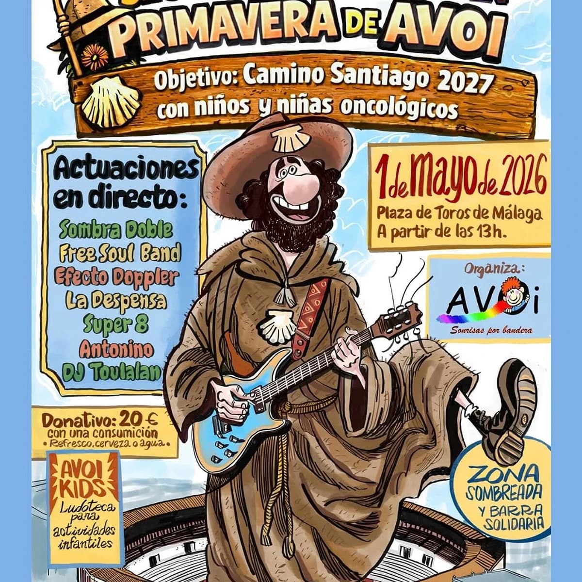 AVOI Spring Festival – Music for a Cause Poster