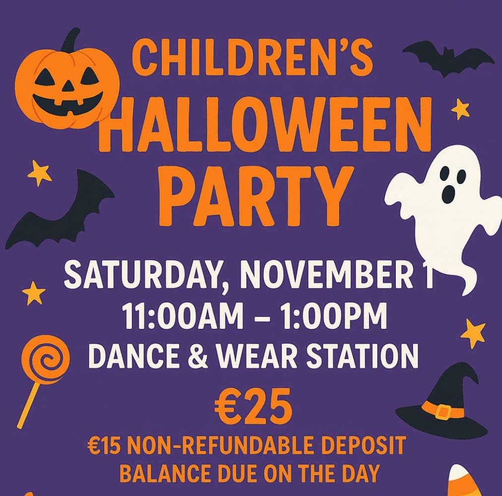 Kids Halloween Party Poster