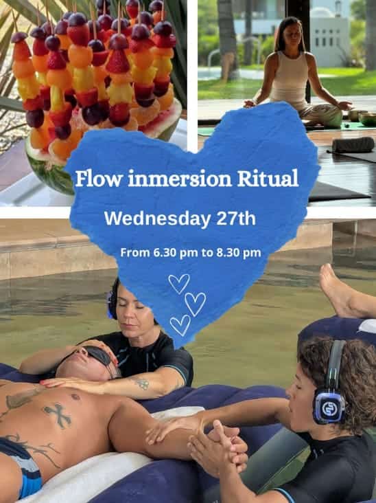 The Blue Dream & Yoga en El Campanario Resort con yoga, meditación guiada y masaje, fecha y hora en Estepona.