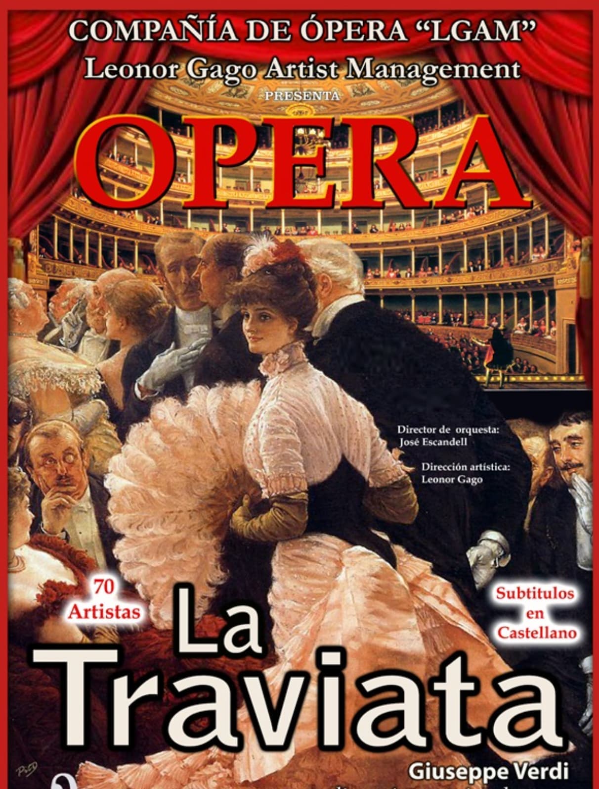 Verdi’s La Traviata | Festival Internacional de Ópera Poster