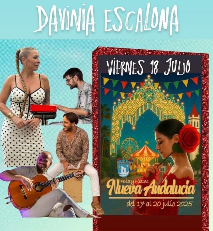 Davinia Escalona Live | Flamenco‑Pop at António Naranjo Stadium 🌹 Poster