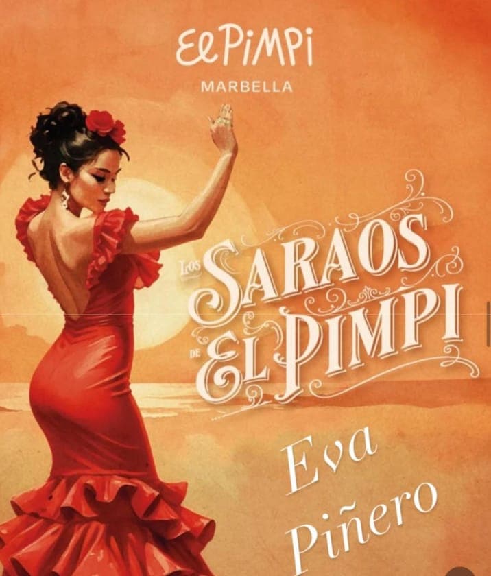 Eva Piñero Live Flamenco Poster