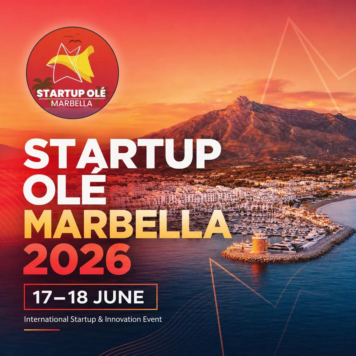 Startup OLÉ Marbella 2026 Poster