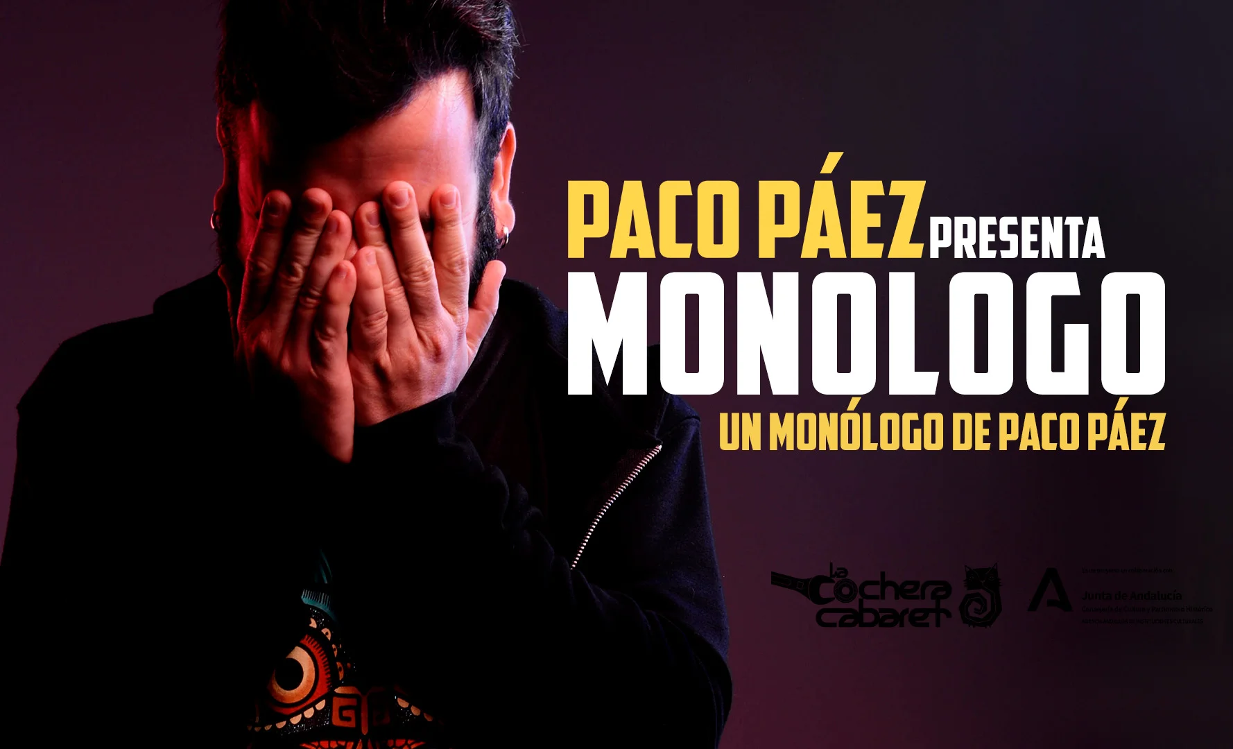 Paco Páez – Monólogo de Comedia Póster
