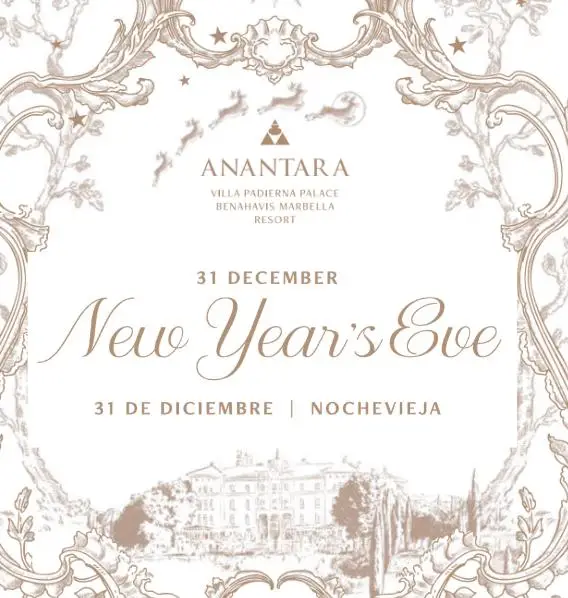 New Year’s Eve in Grand Ballroom | Villa Padierna Poster