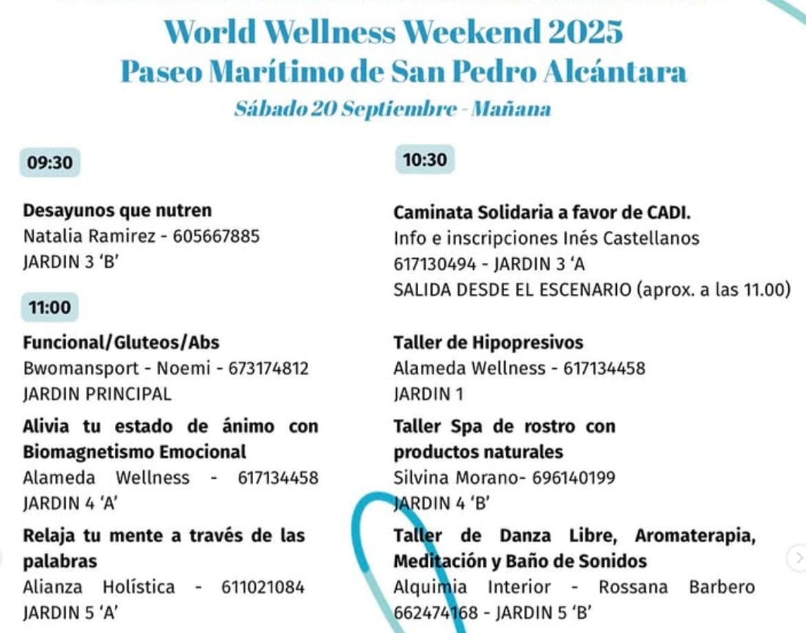 World Wellness Weekend – Sábado - Mañana Imagen de Galería 1