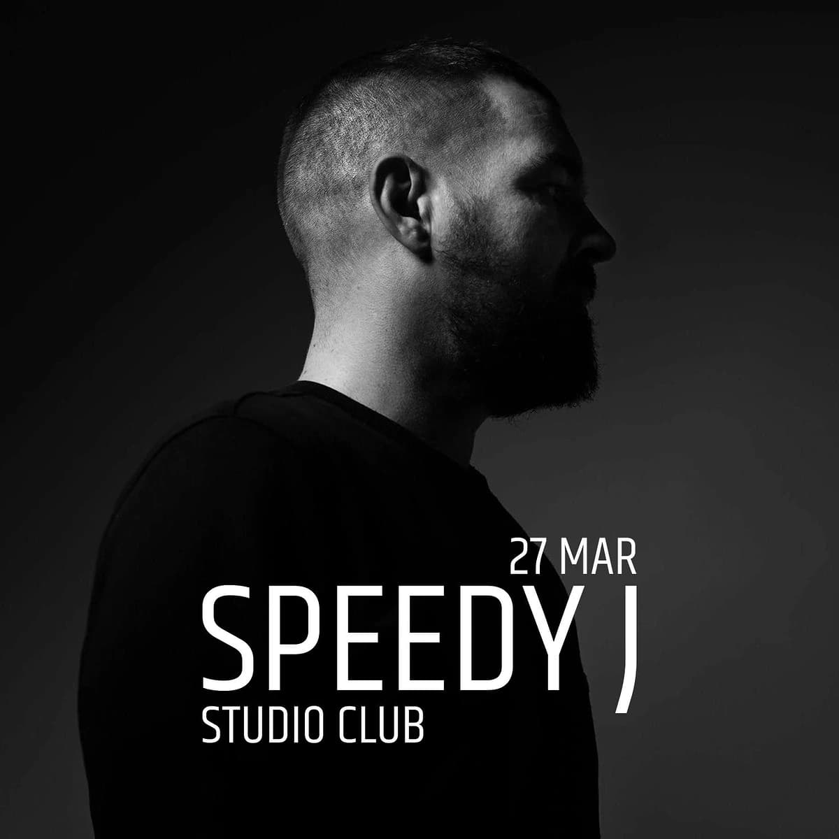 Speedy J actuando en Studio Club en Málaga 2026