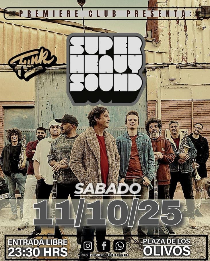 SUPER HEAVY SOUND Póster