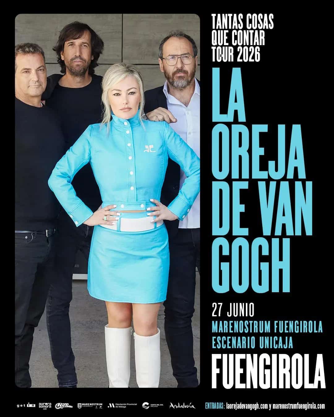 La Oreja de Van Gogh Live 2026 - Thirty years of songs that still live in our memory