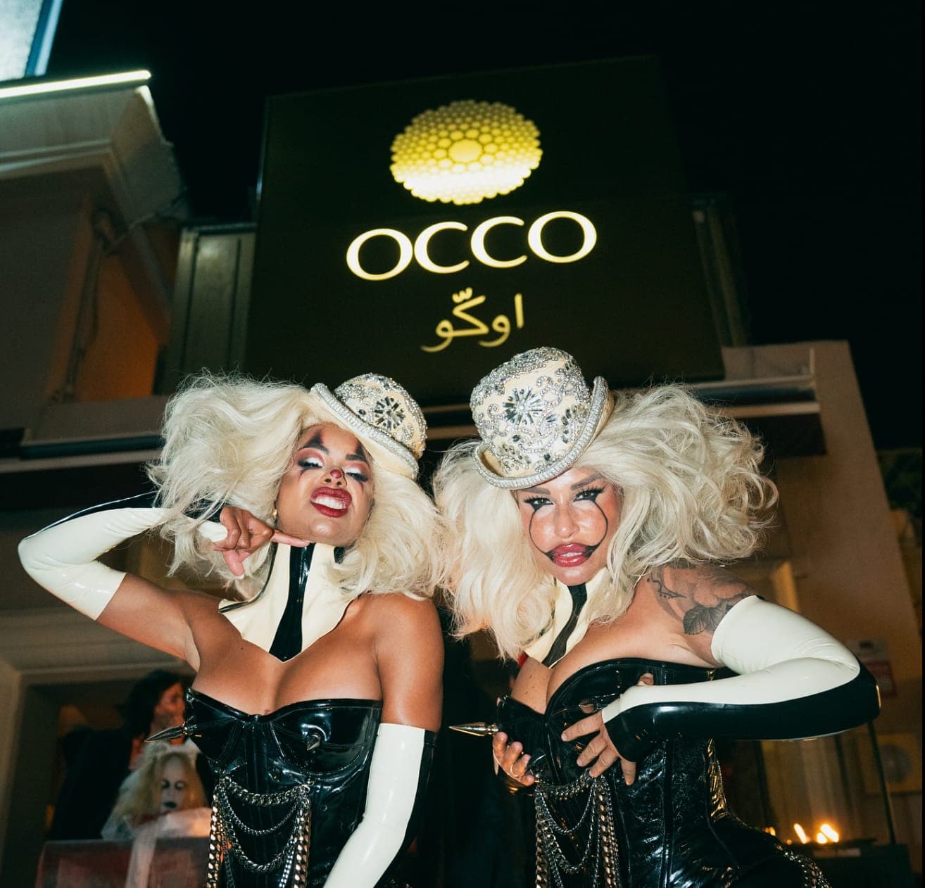 LUNA BLANCA — Dinner Club Póster