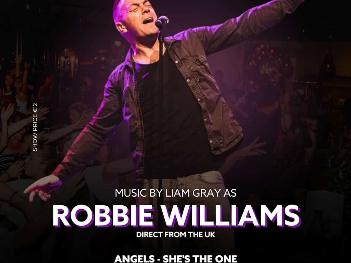 Robbie Williams Tribute con Liam Gray