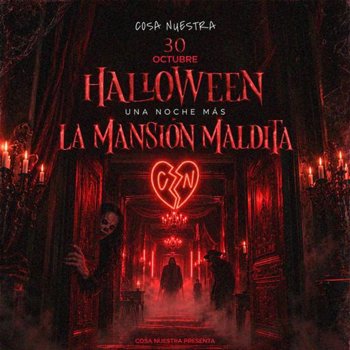 La Mansión Maldita: Una Noche Más · 30.10 Póster