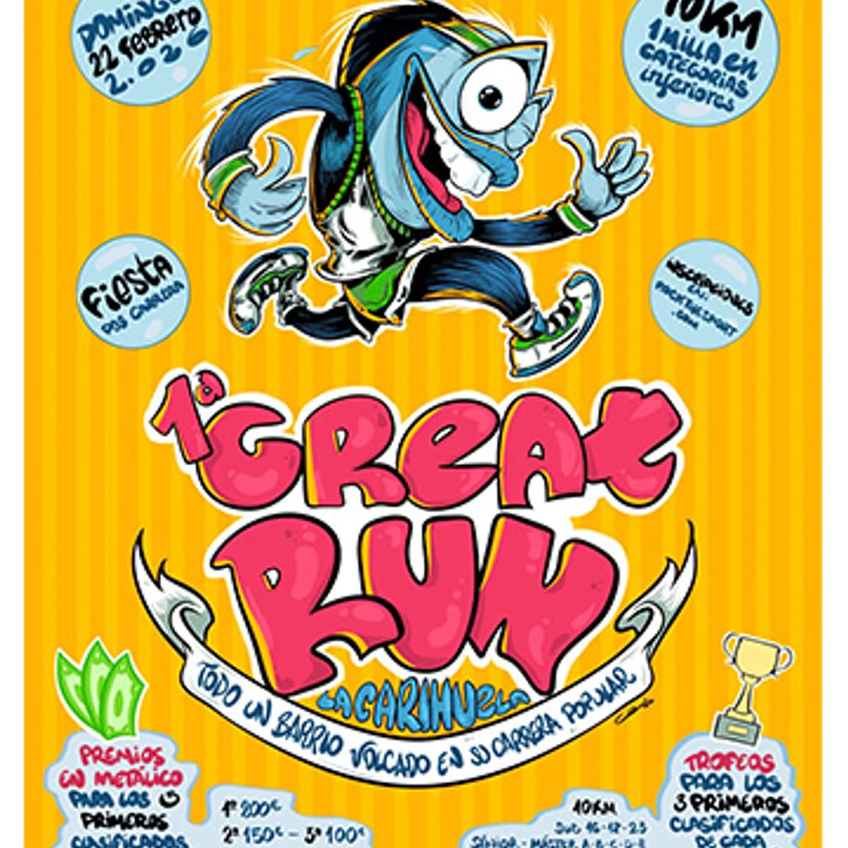 La Gran Carrera Carihuela – Carrera Urbana Póster