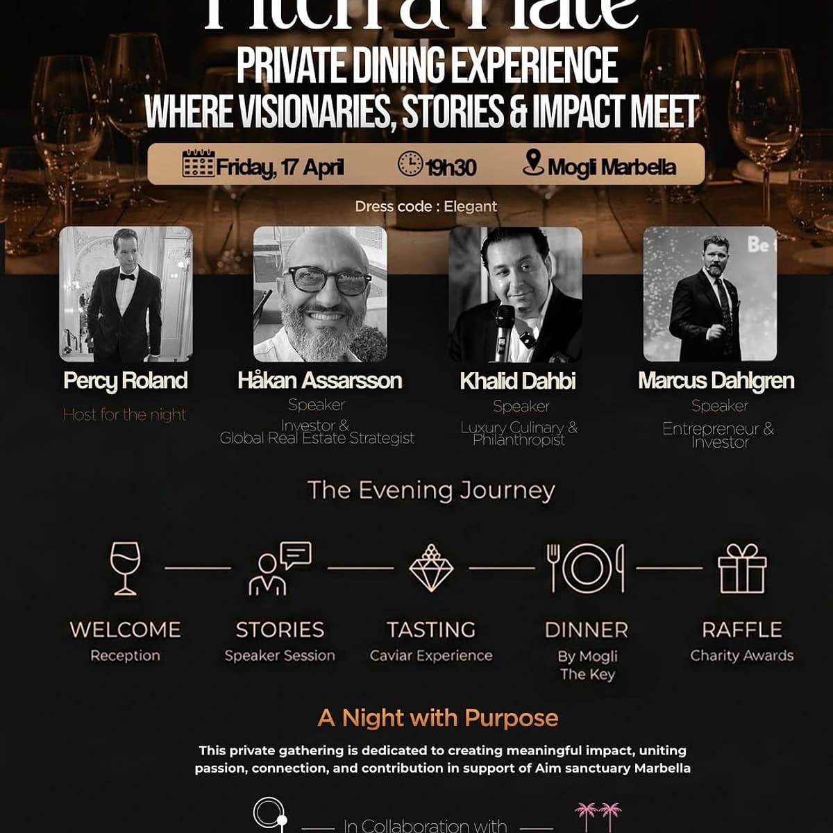 Pitch & Plate: Redefining Networking Through Connection Poster