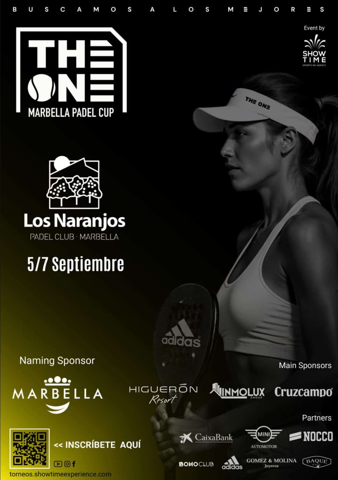 The One Marbella Padel Cup Poster
