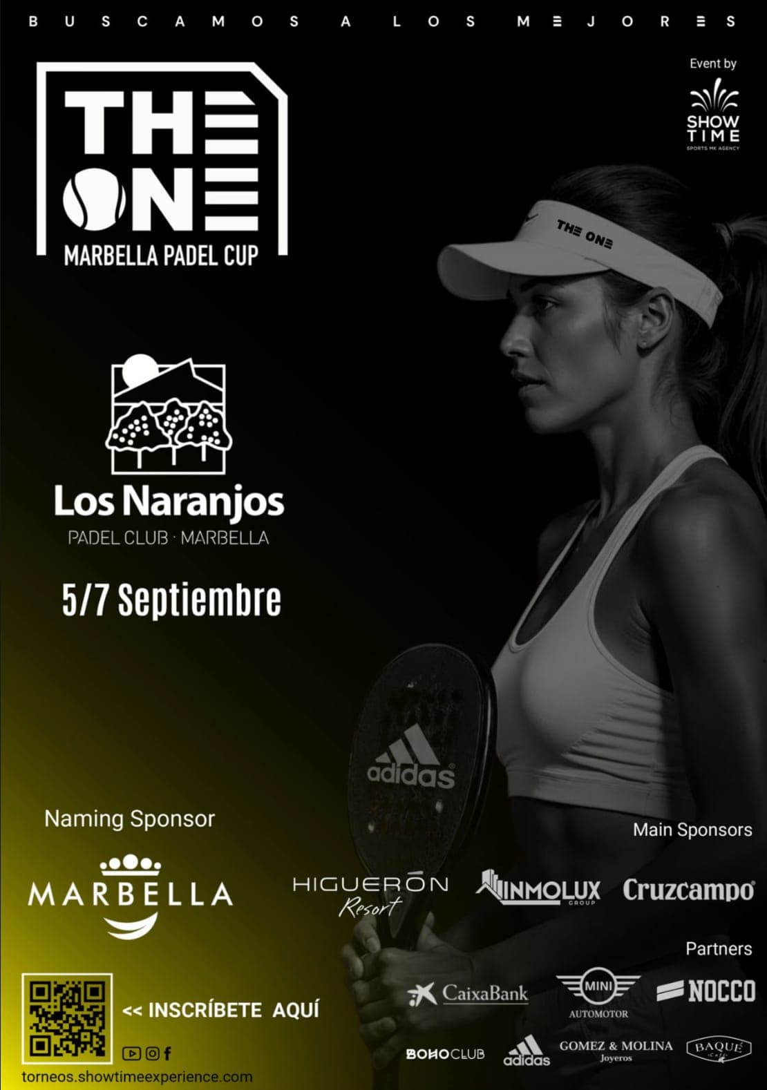 The One Marbella Padel Cup Póster