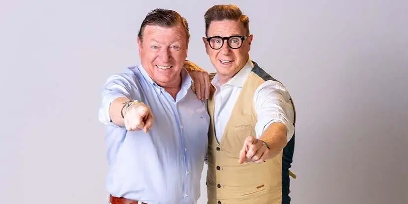 Cartel de Los Morancos en directo en Málaga 2026 en la Plaza de Toros de Málaga.