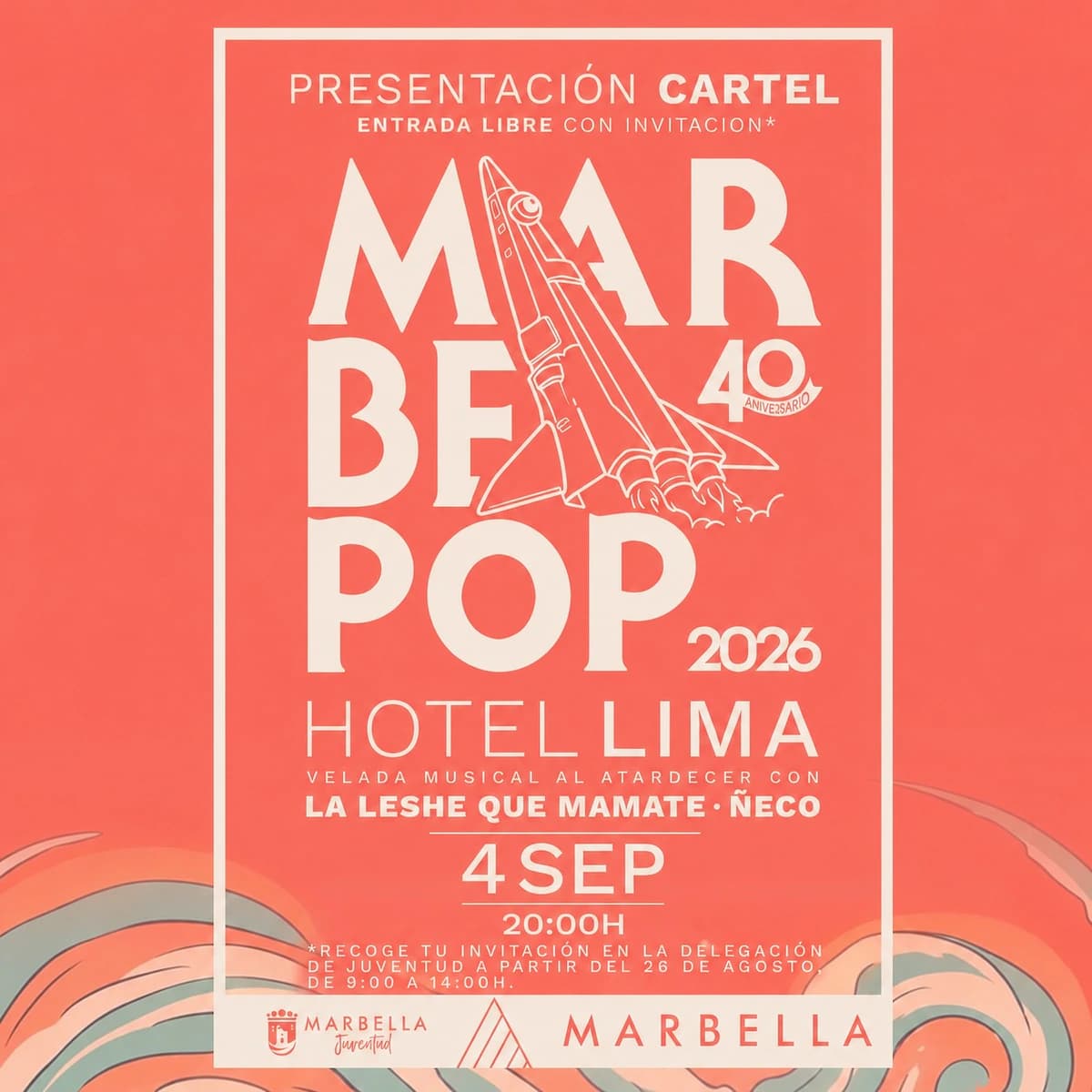 MarbePop 2026 โ 40th Anniversary Celebration Poster