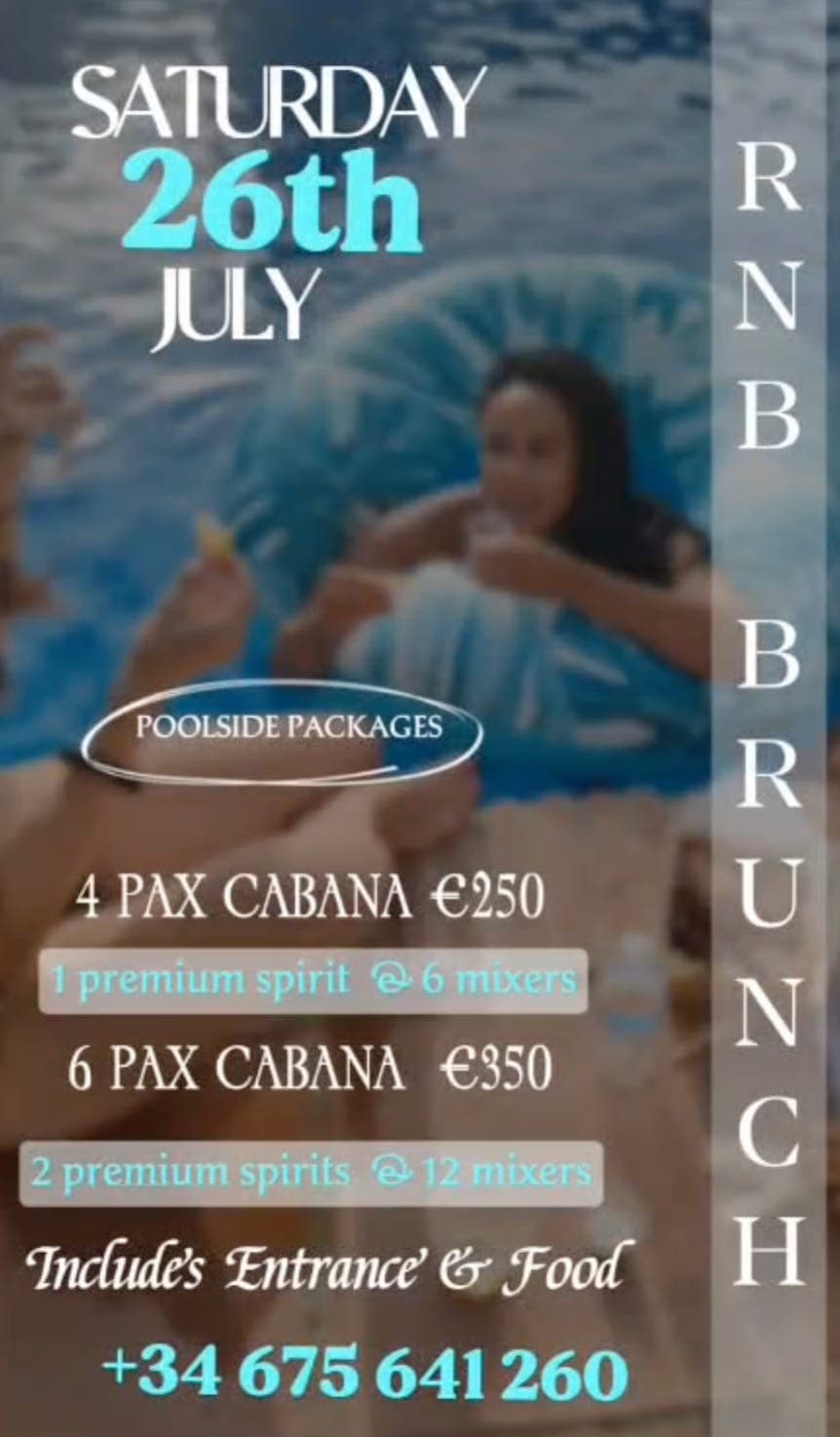 RNB BRUNCH Summer Edition Part 2 Póster