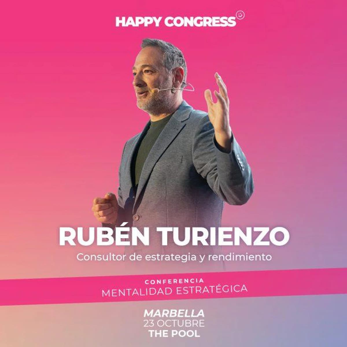 Happy Congress: Salud, Felicidad y Negocios Póster