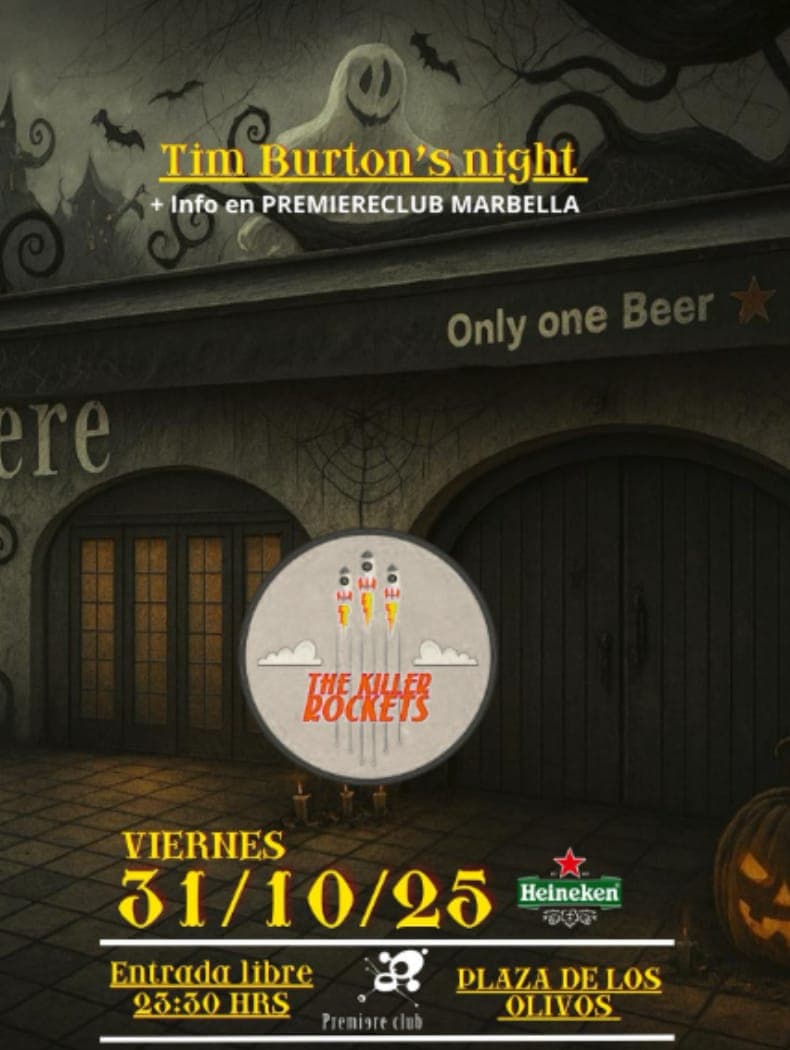 Halloween en Premiere Club: The Killer Rockets Póster