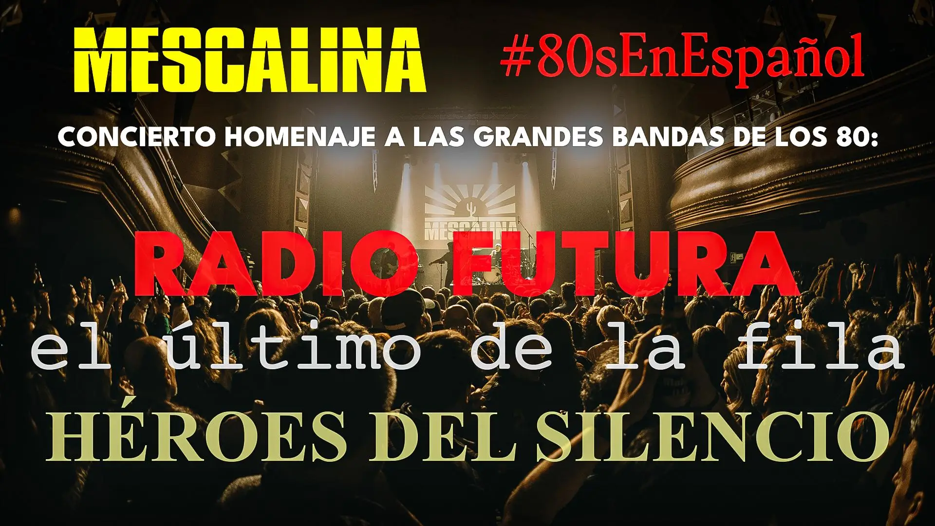 Mescalina Live in Concert in Málaga Poster