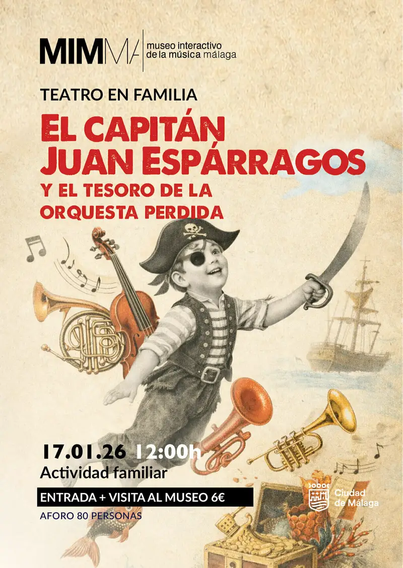 Captain Juan Asparagus and the Lost Orchestra Treasure Poster
