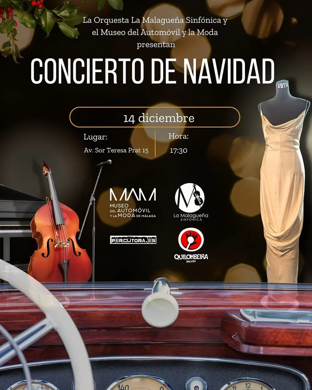 Concierto de Navidad MAM Póster