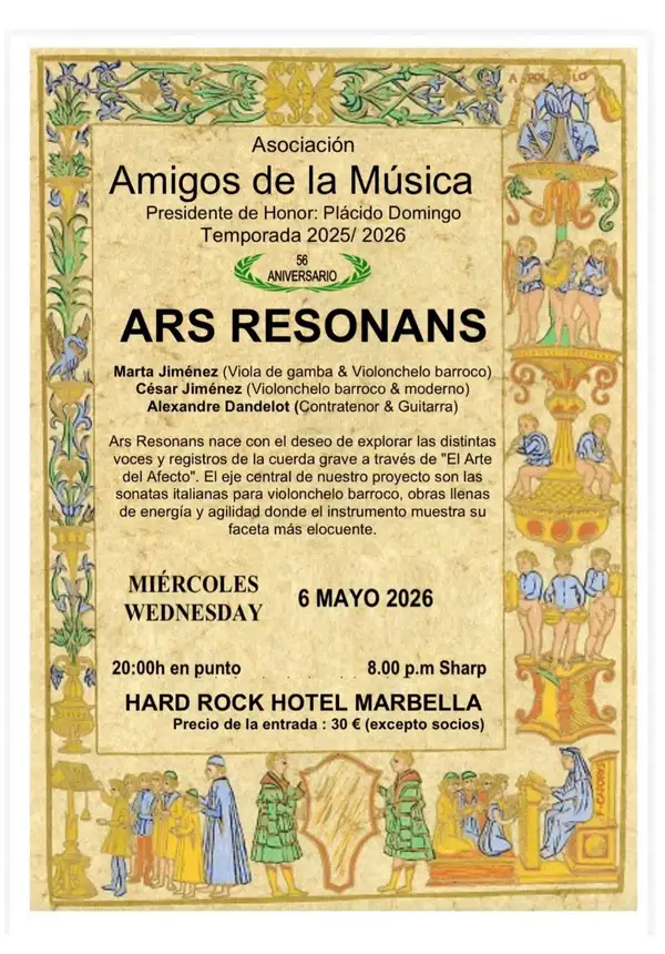 Ars Resonans: el arte barroco de la cuerda grave Imagen de Galería 2