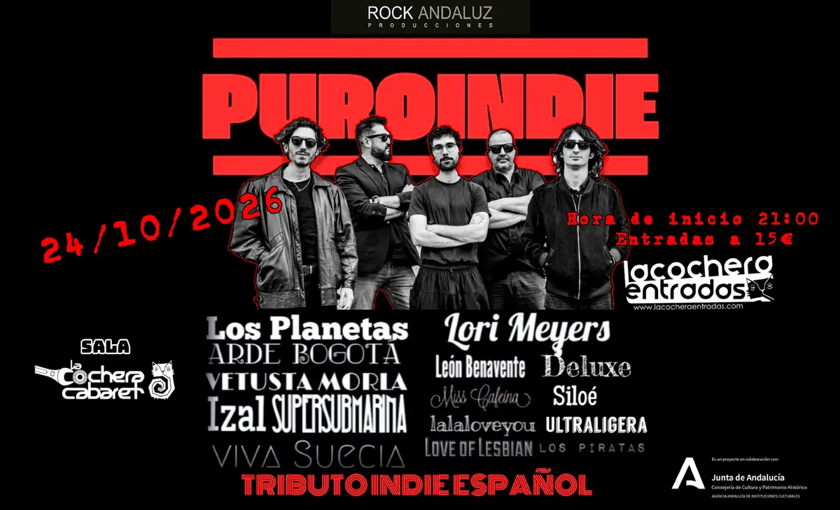 Puro Indie – Tributo al Indie Español Póster