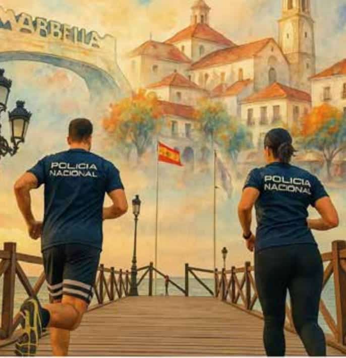 Marbella Charity Run 5K – National Police Poster