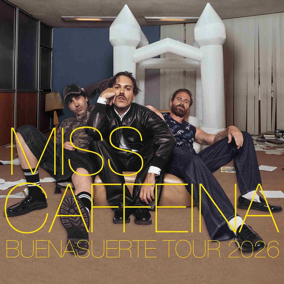Miss Caffeina – Buenasuerte Tour Póster