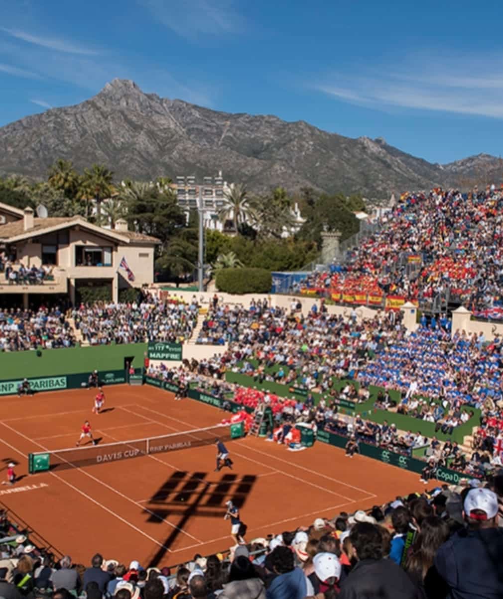 Eliminatoria Copa Davis 2025 España vs Dinamarca Poster