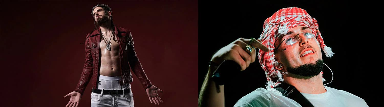 YNESTROSA & CYBERNENE – Serie de Conciertos en España Póster