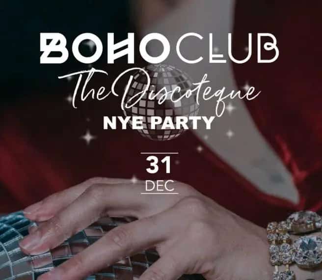 Poster de evento The Discoteque – NYE Party 31 diciembre 2025