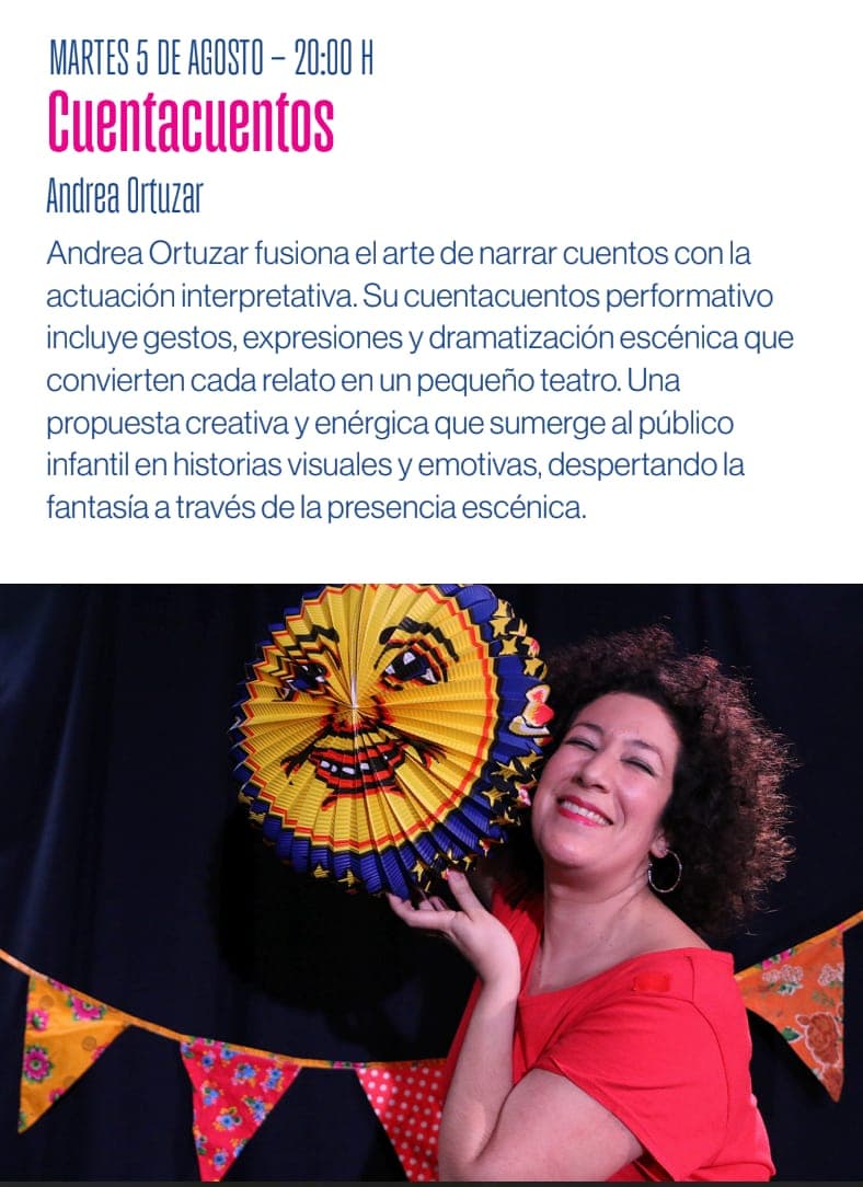 Interactive storytelling by Andrea Ortuzar Poster