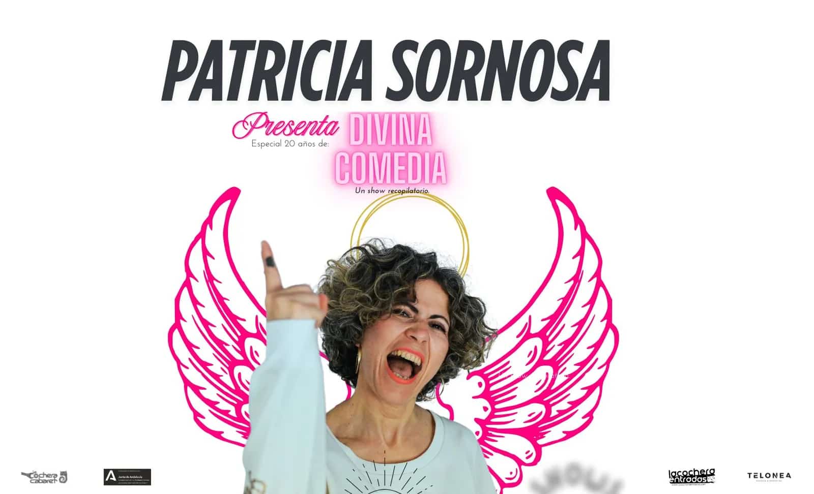 Patricia Sornosa actuando en el escenario