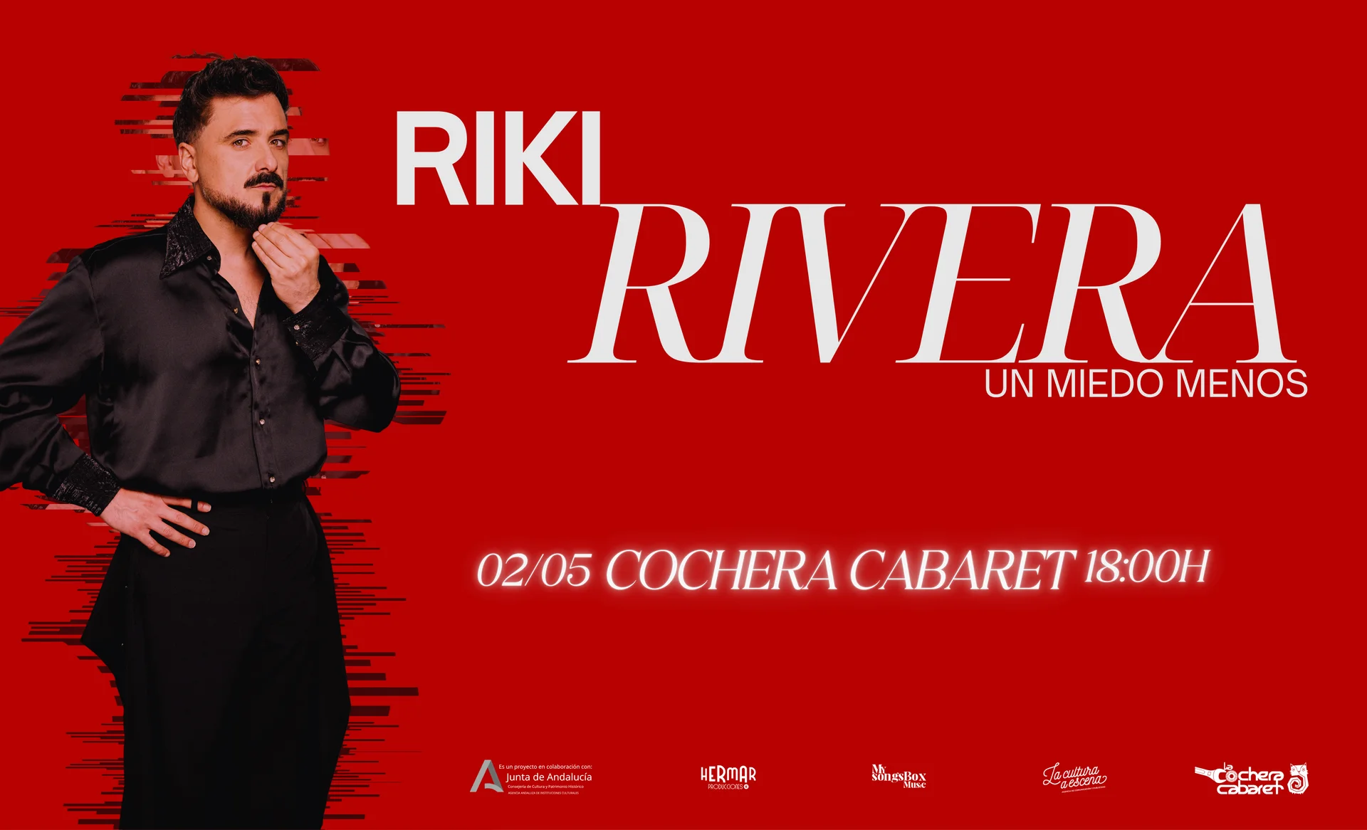 Riki Rivera – Gira Un Miedo Menos Póster