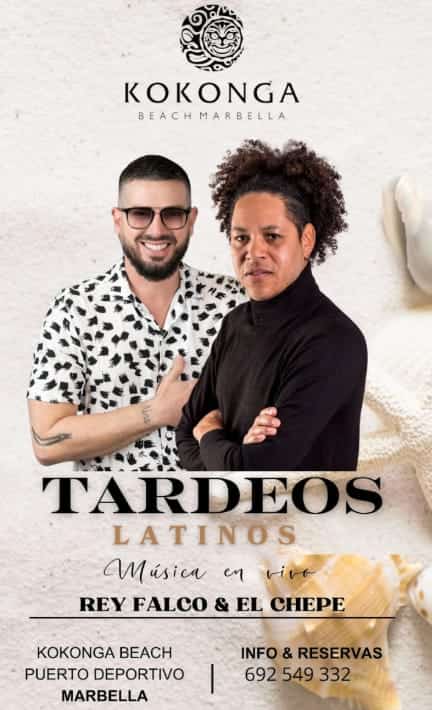 Live Latin Beats by Rey Falco & El Chepe Poster