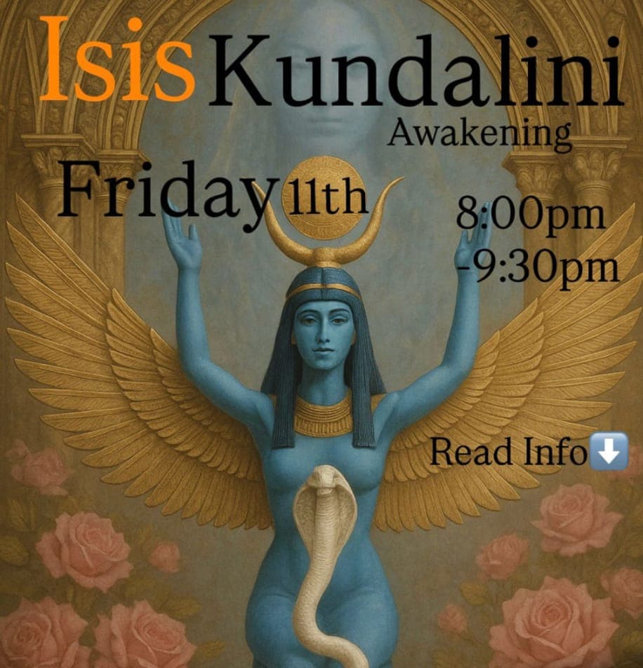 🌕 Isis Kundalini Poster