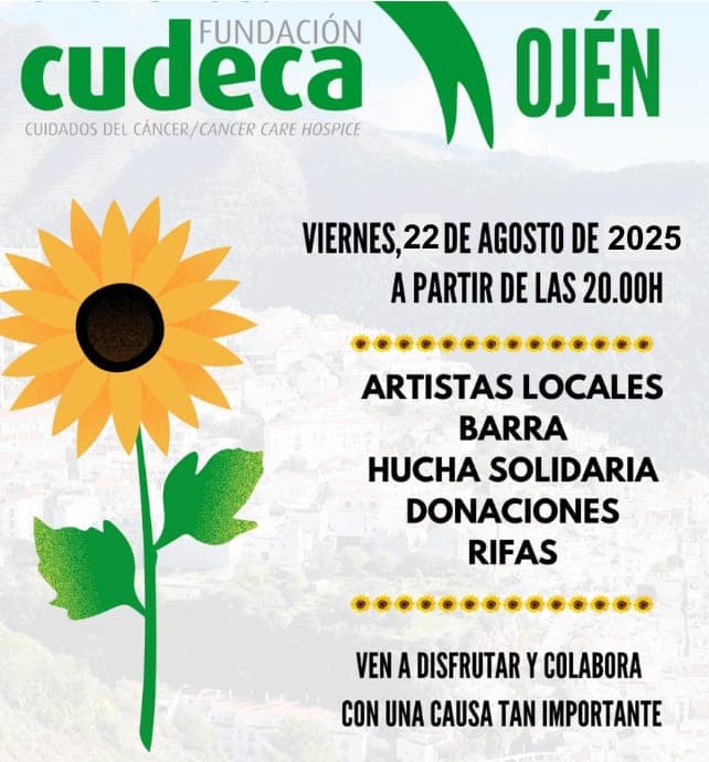 Cudeca Ojén – Evento Benéfico Póster