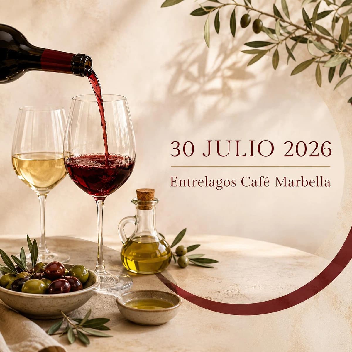 Wine & Olive Oil Tasting for Food Lovers Poster