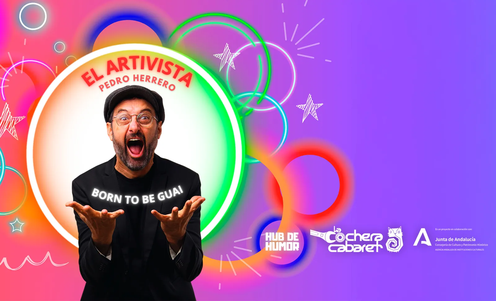 Pedro Herrero – Born to Be Guai Póster