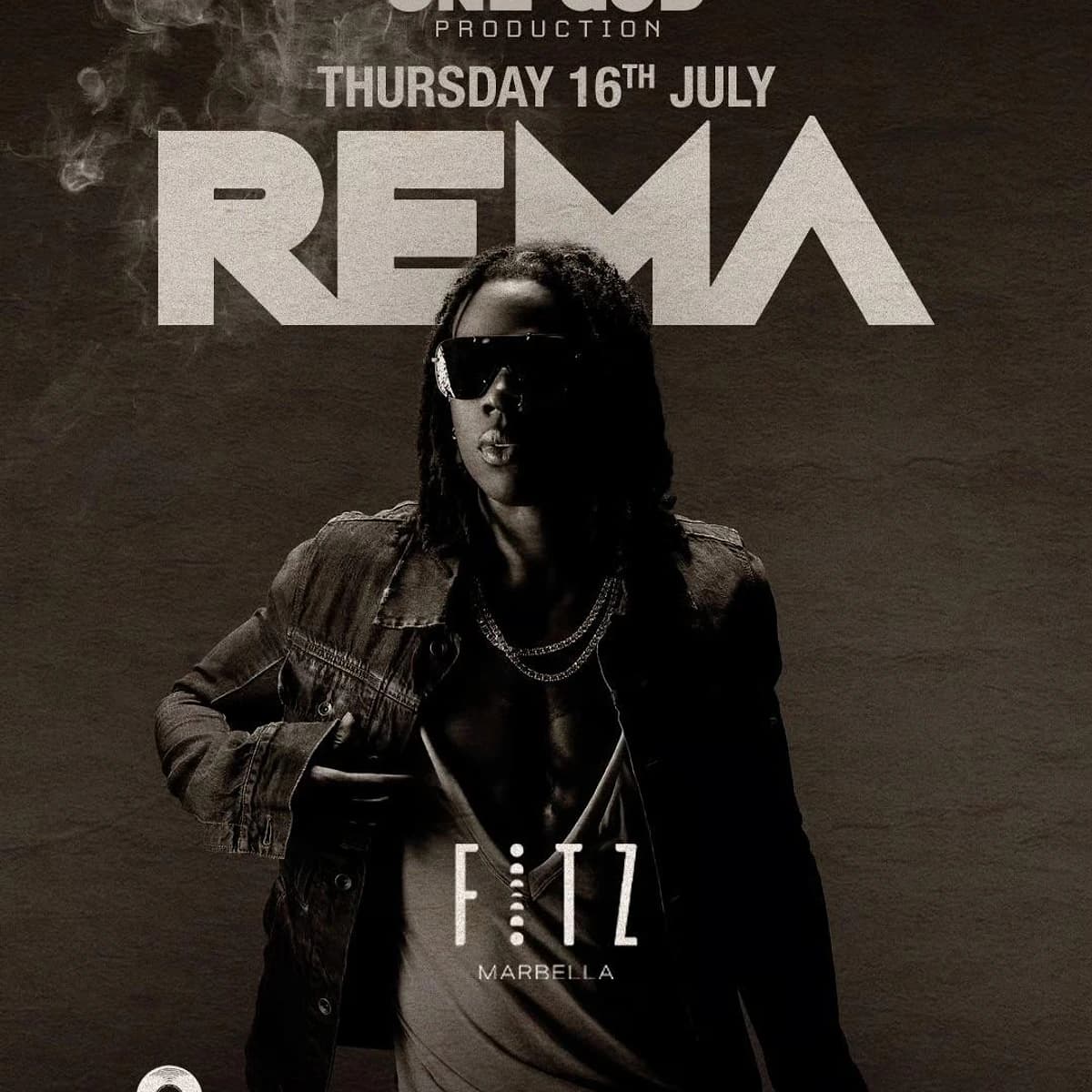 Rema at FITZ Marbella Poster