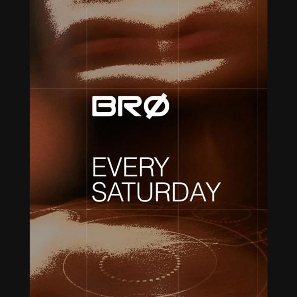 Sábado BRØ · noche del 17 de octubre Póster