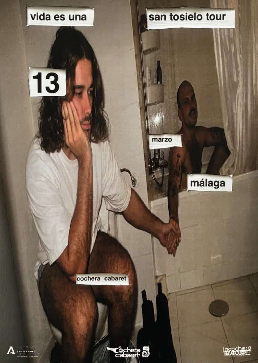 San Tosielo actuando en vivo en Málaga 2026