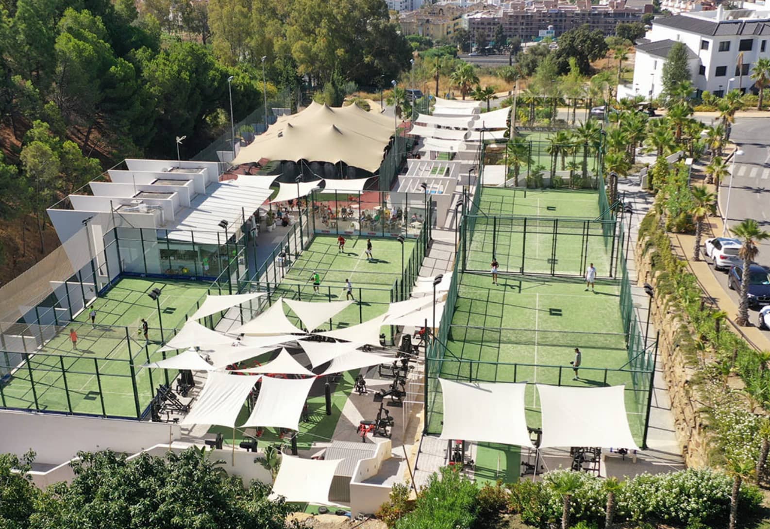 Exhibición de pádel con Juan Martín Díaz Imagen de Galería 1