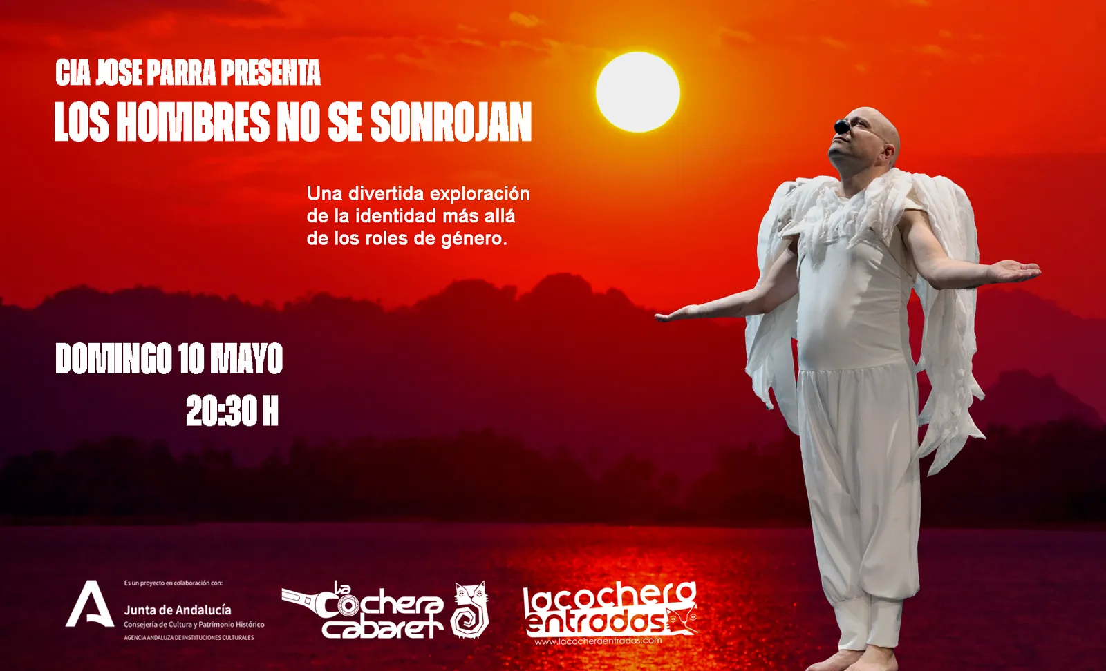 Los Hombres No Se Sonrojan – Un Viaje Surrealista Póster