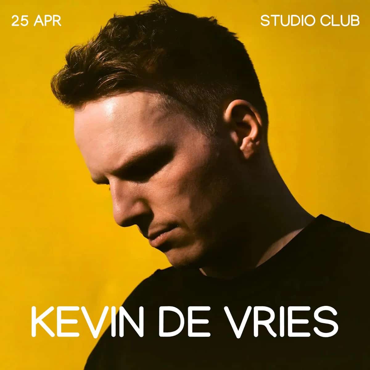 Kevin de Vries actuando en Studio Club en Málaga 2026